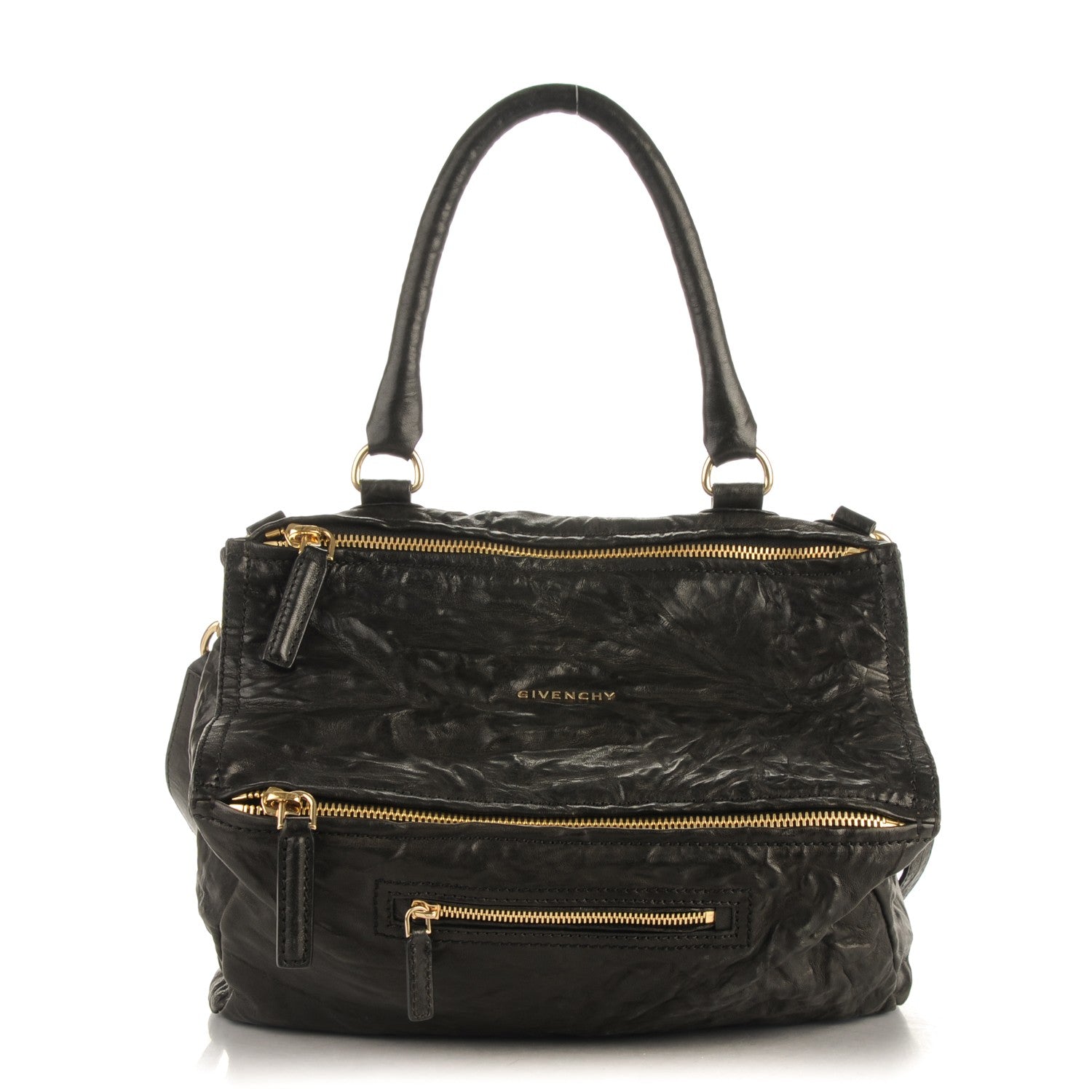 Givenchy Tumbled Sheepskin Medium Pandora Black 1 of 7