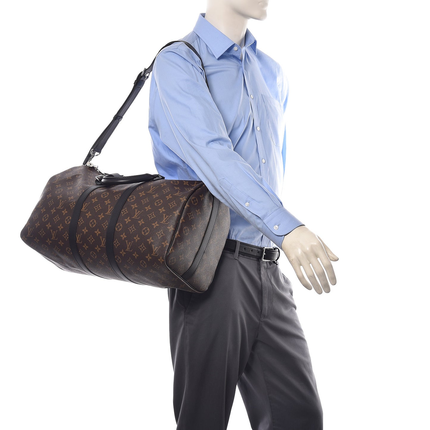 Monogram Macassar Keepall Bandouliere 45