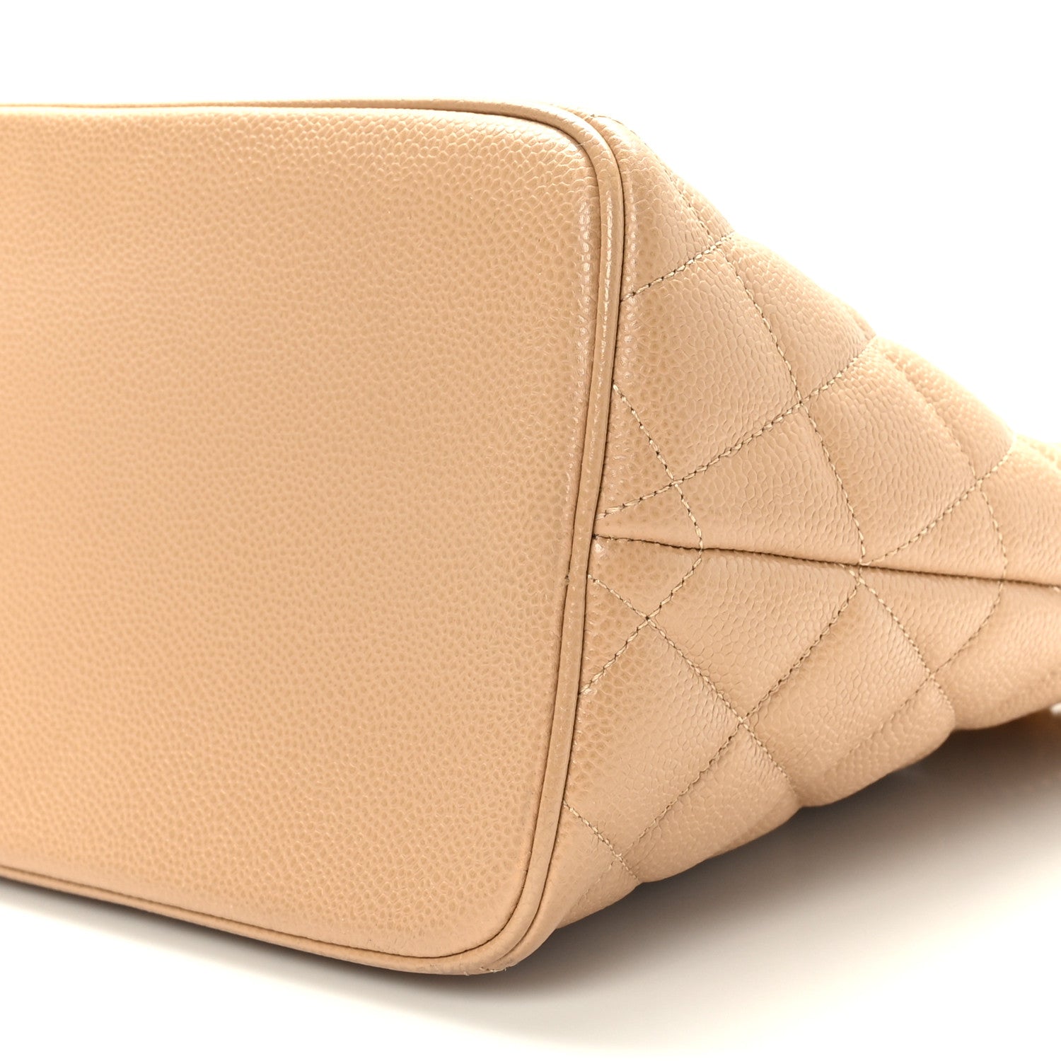 Chanel Caviar Quilted Medallion Tote Beige 9 of 10
