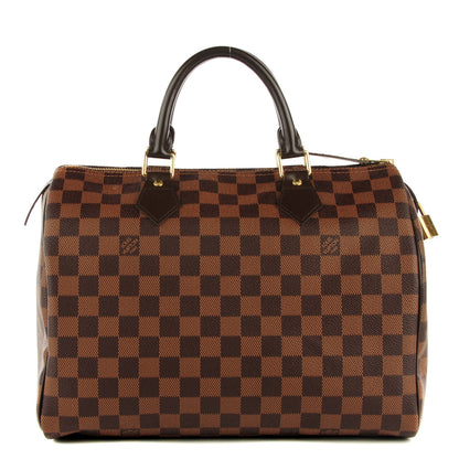Louis Vuitton Damier Ebene Speedy 30 1 of 8