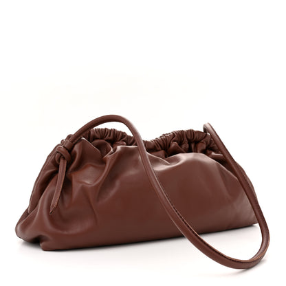 Mansur Gavriel Lambskin Oversized Cloud Clutch Chocolate 3 of 10
