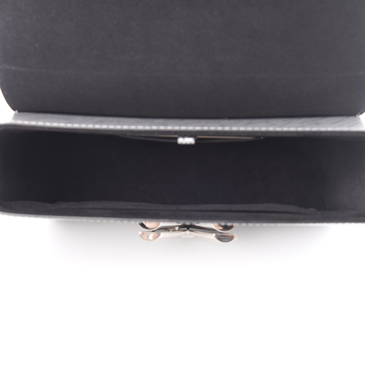 Epi Twist Shoulder Bag MM Argent