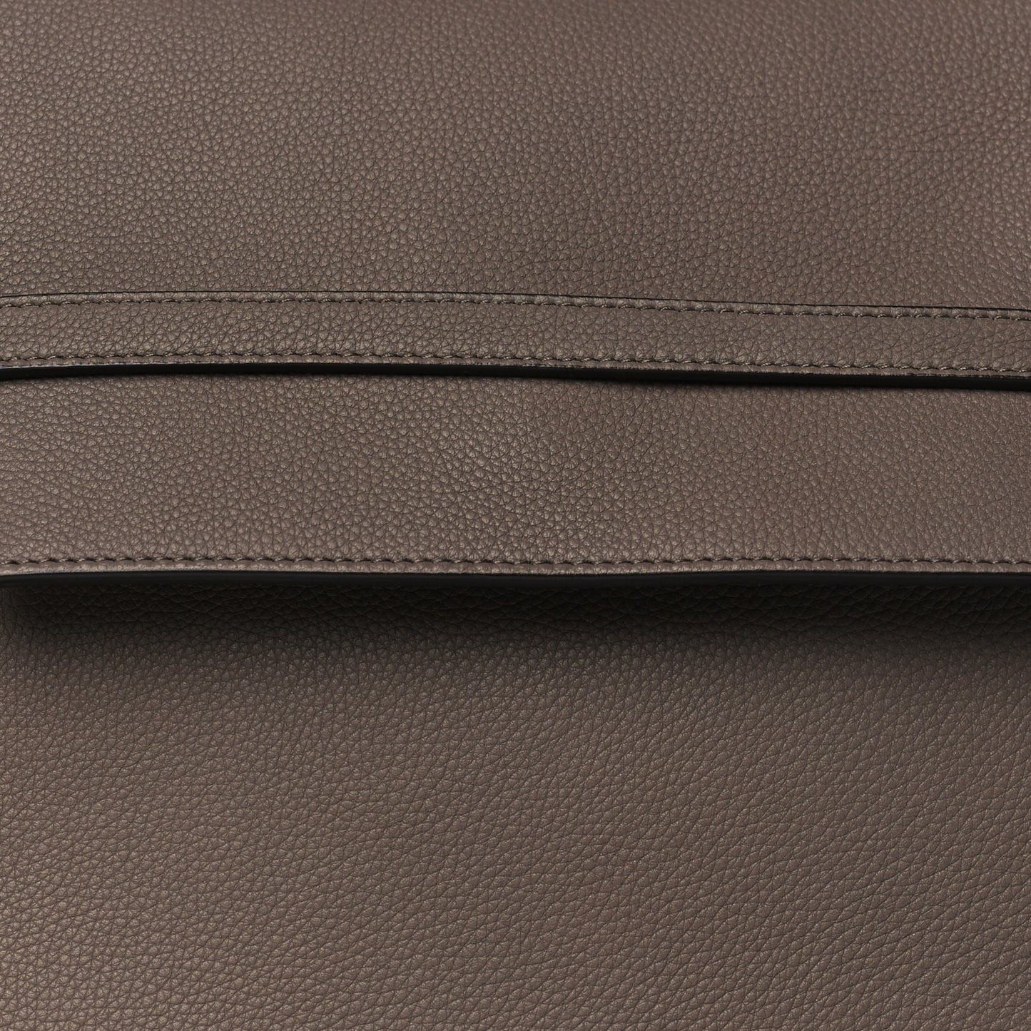Drummed Calfskin Mini Belt Bag Taupe