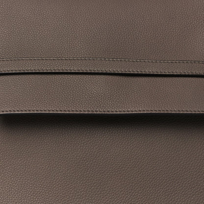 Celine Drummed Calfskin Mini Belt Bag Taupe 8 of 10