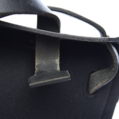 Hermes Toile Vache Calfskin Herbag 30 PM Backpack Black 8 of 15