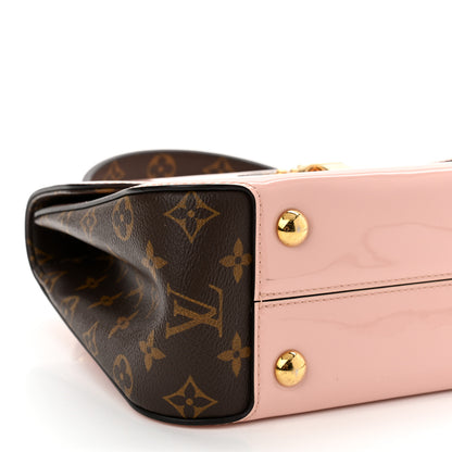 Louis Vuitton Patent Calfskin Monogram Cherrywood PM Rose Ballerine 8 of 10