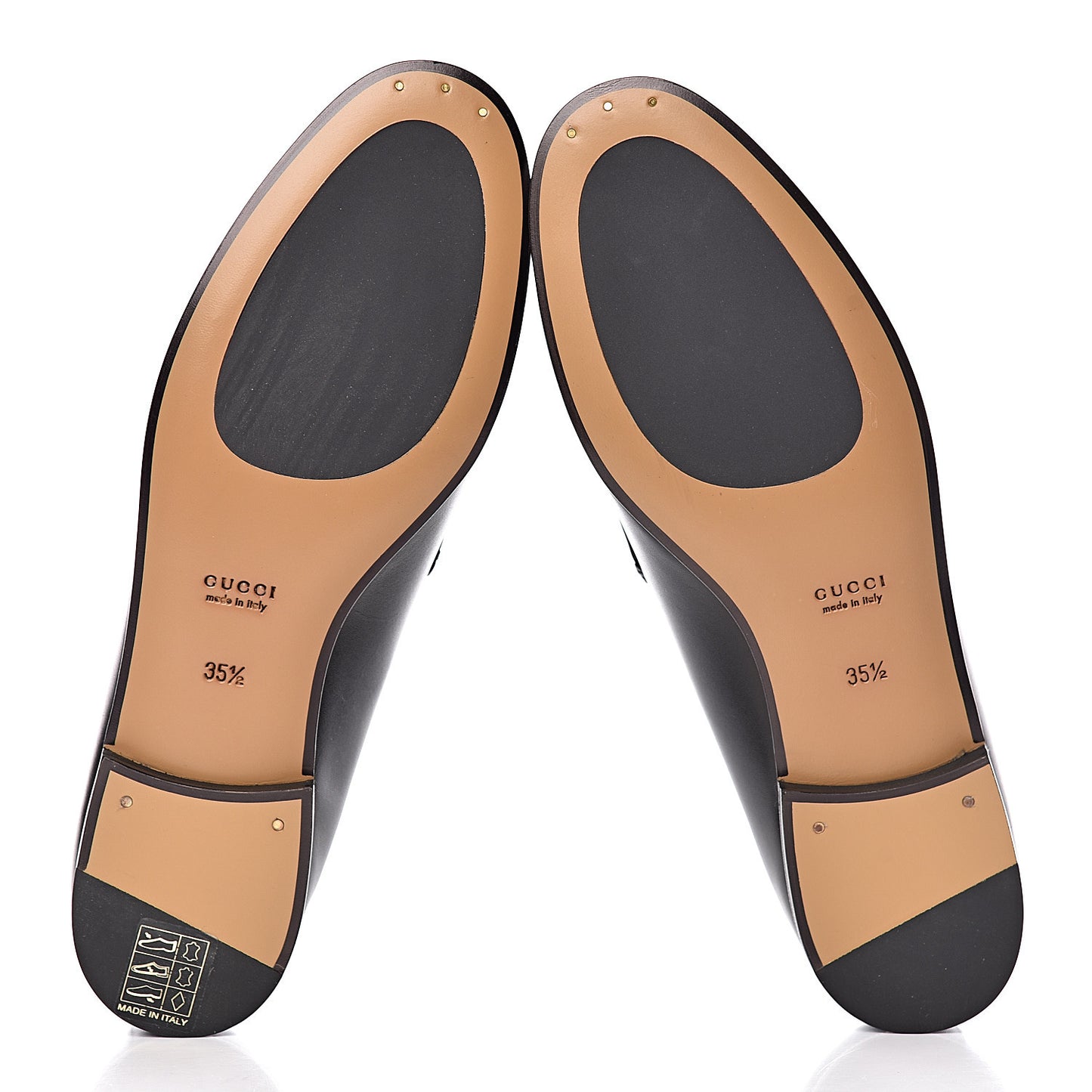 Calfskin Womens Jordaan Loafers 35.5 Black
