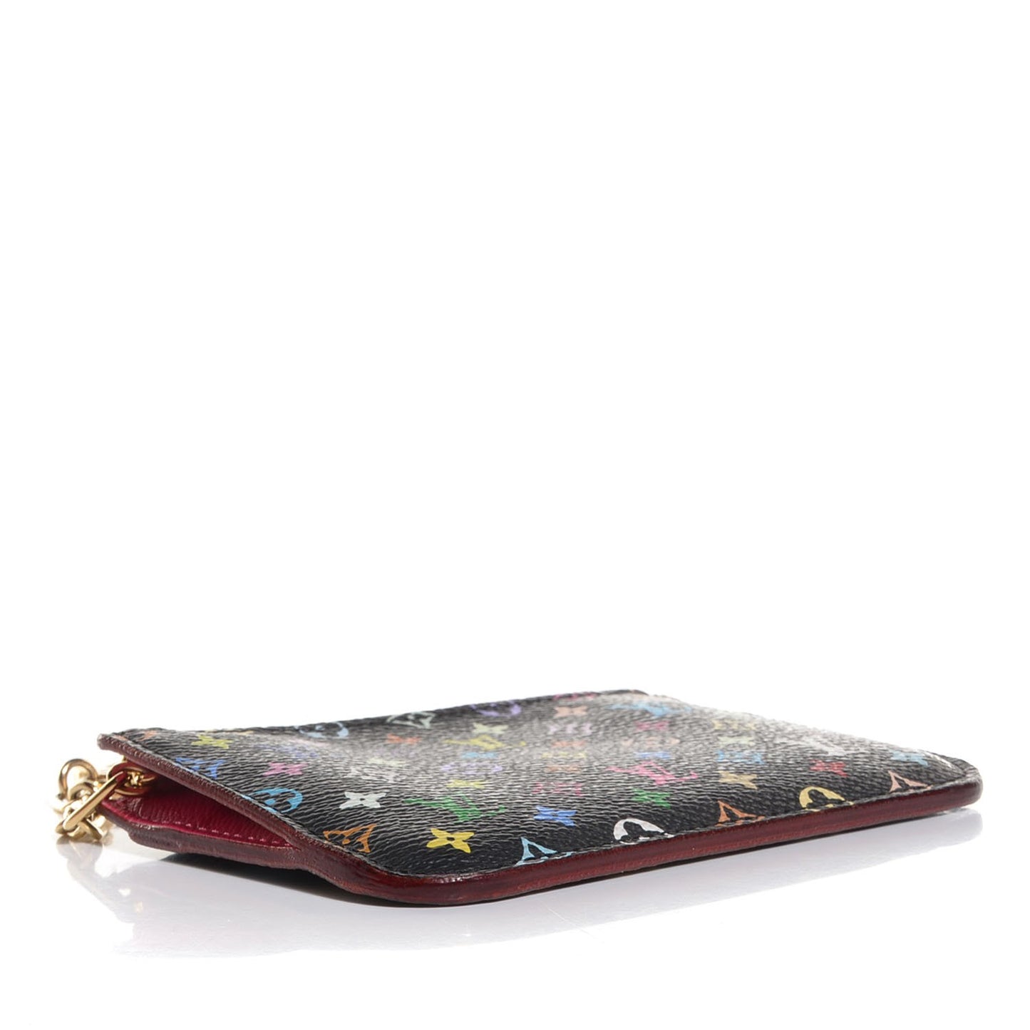 Monogram Multicolor Key Pouch Black Grenade