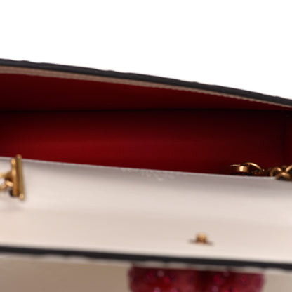 Gucci Guccissima Mini Cherry Chain Bag White 5 of 10