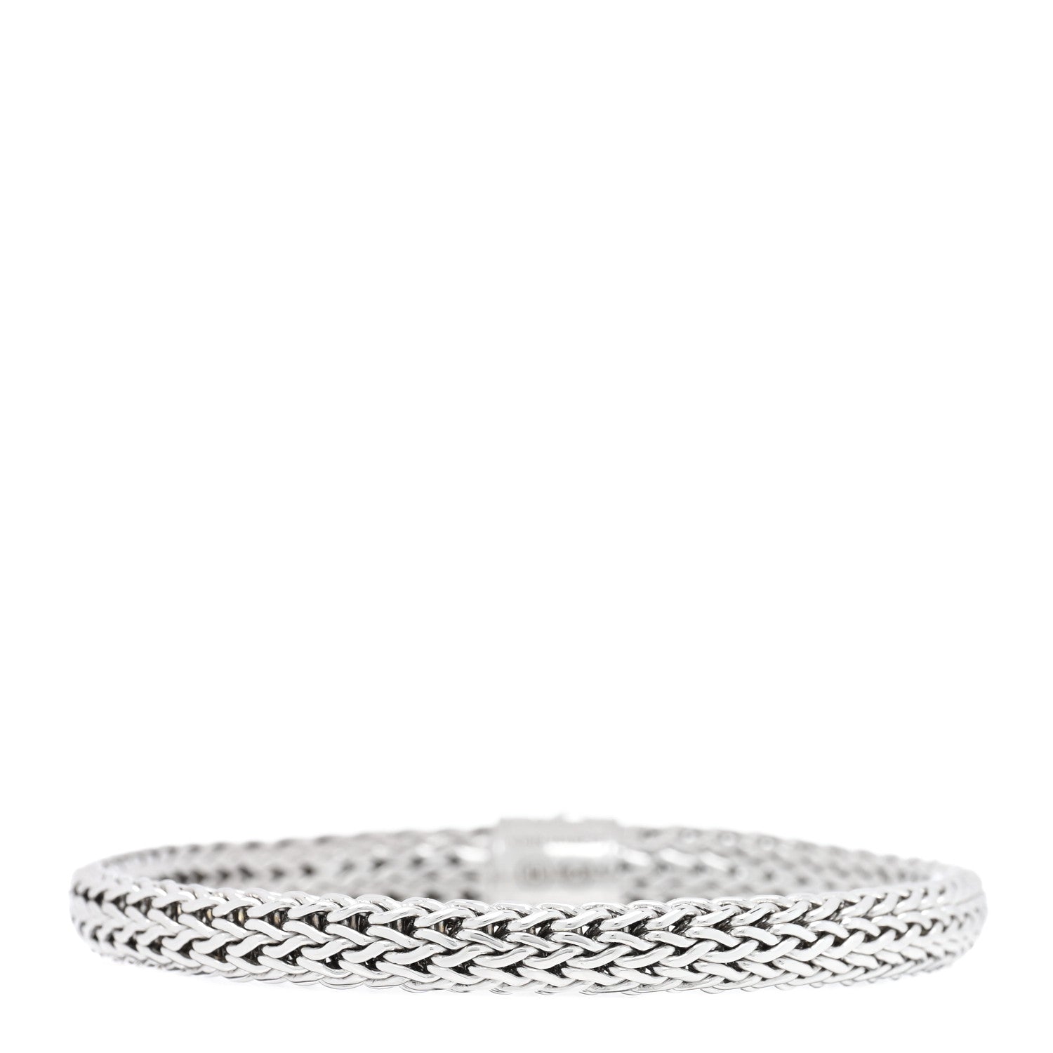 John Hardy Sterling Silver Black Sapphire 6.5mm Classic Chain Bracelet 1 of 3