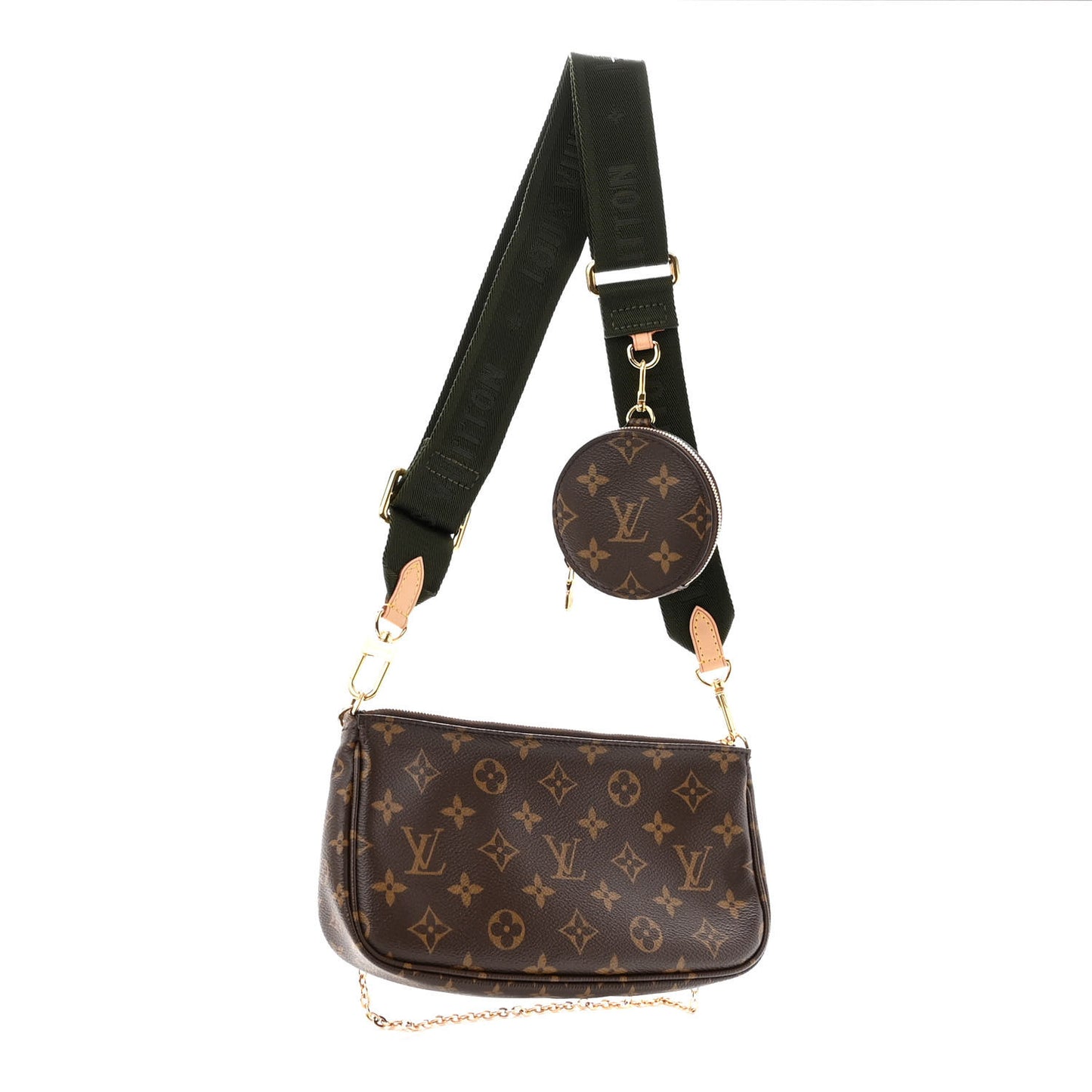 Monogram Multi Pochette Accessories Kaki