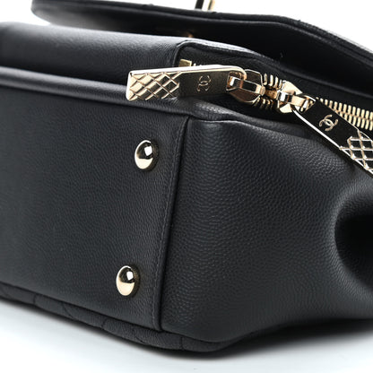 Chanel Caviar Quilted Small Business Affinity Flap Black 7 of 9