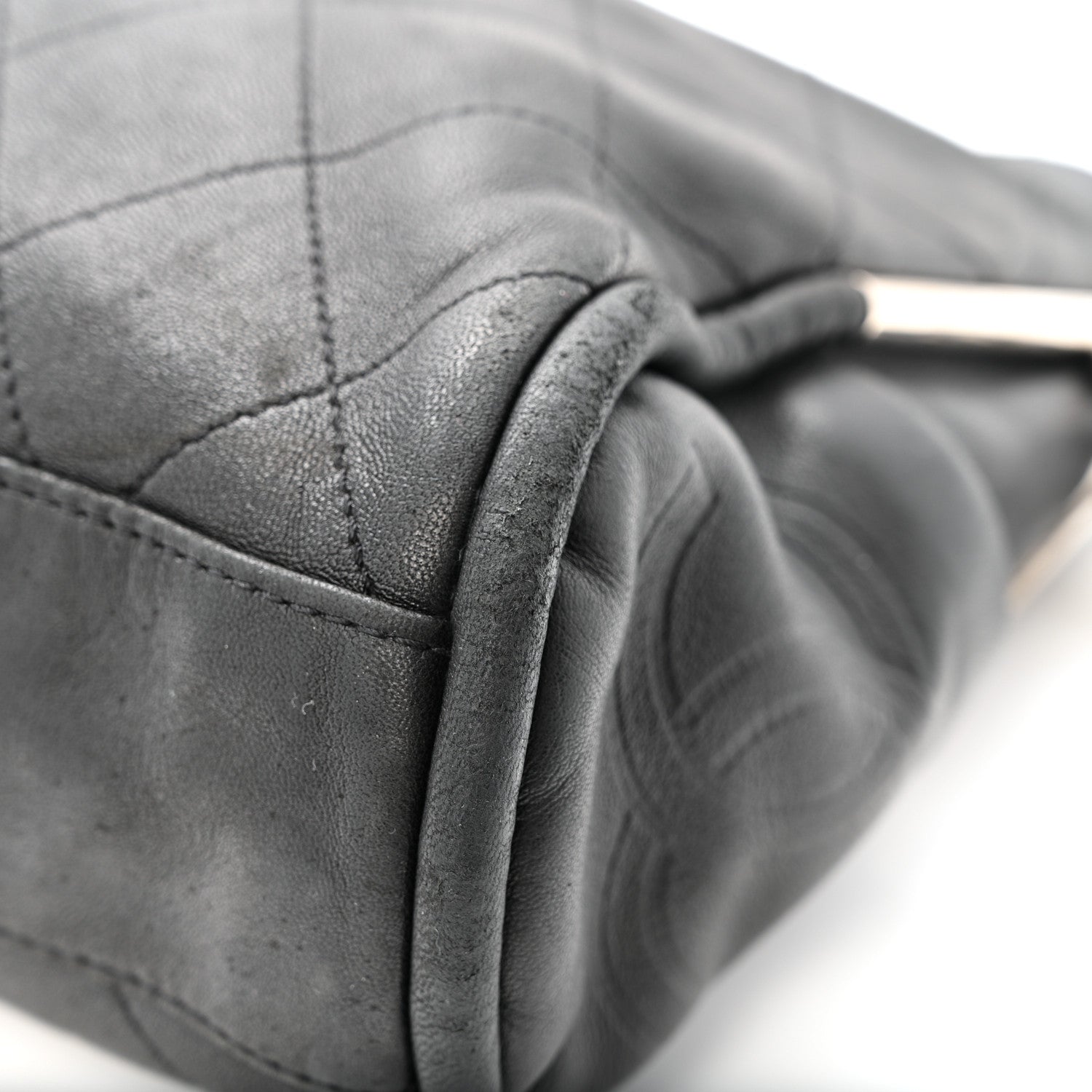 Chanel Lambskin Ultimate Soft Hobo Black 11 of 16