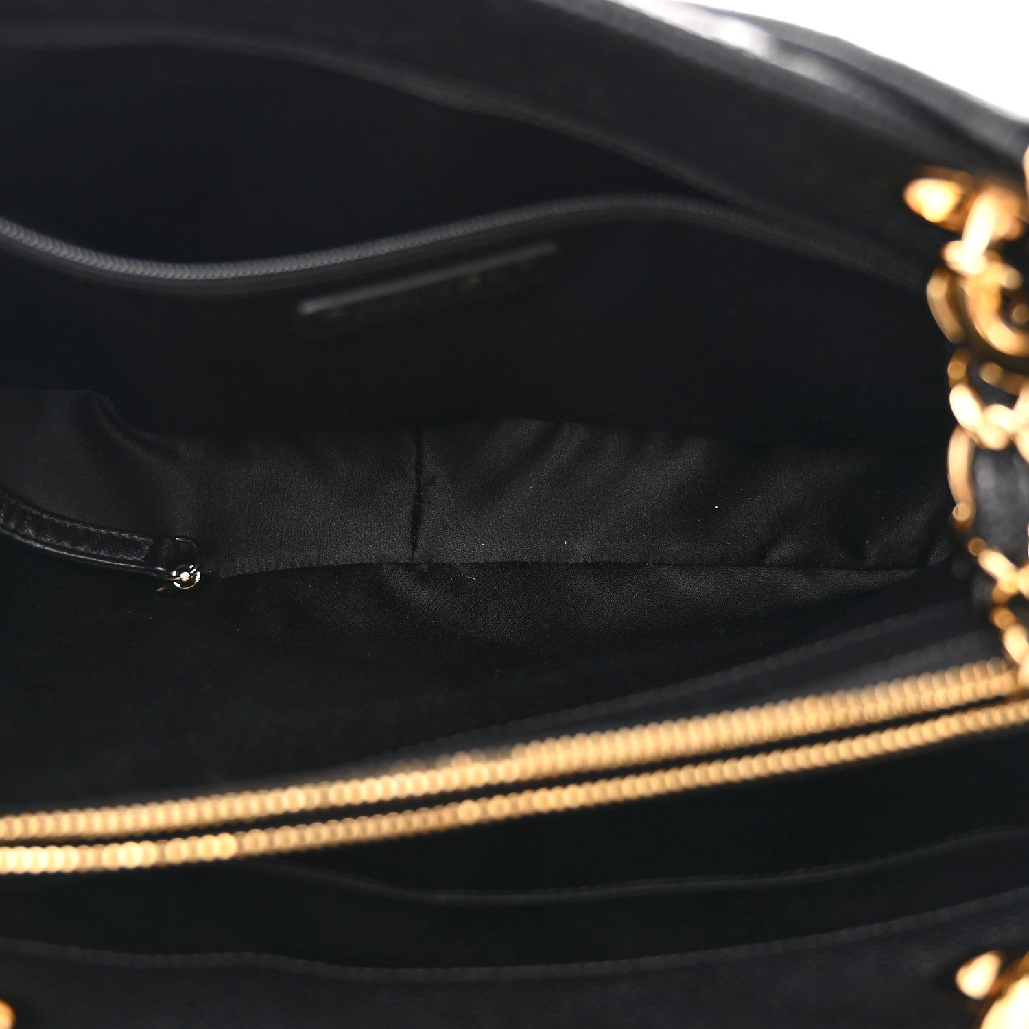 Chanel Caviar Quilted Grand Shopping Tote GST Black 5 of 13