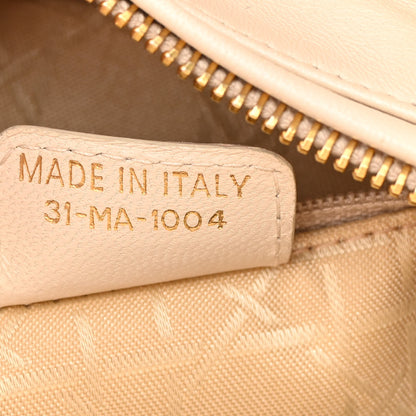 Christian Dior Lambskin Cannage Medium Lady Dior Light Beige 7 of 18