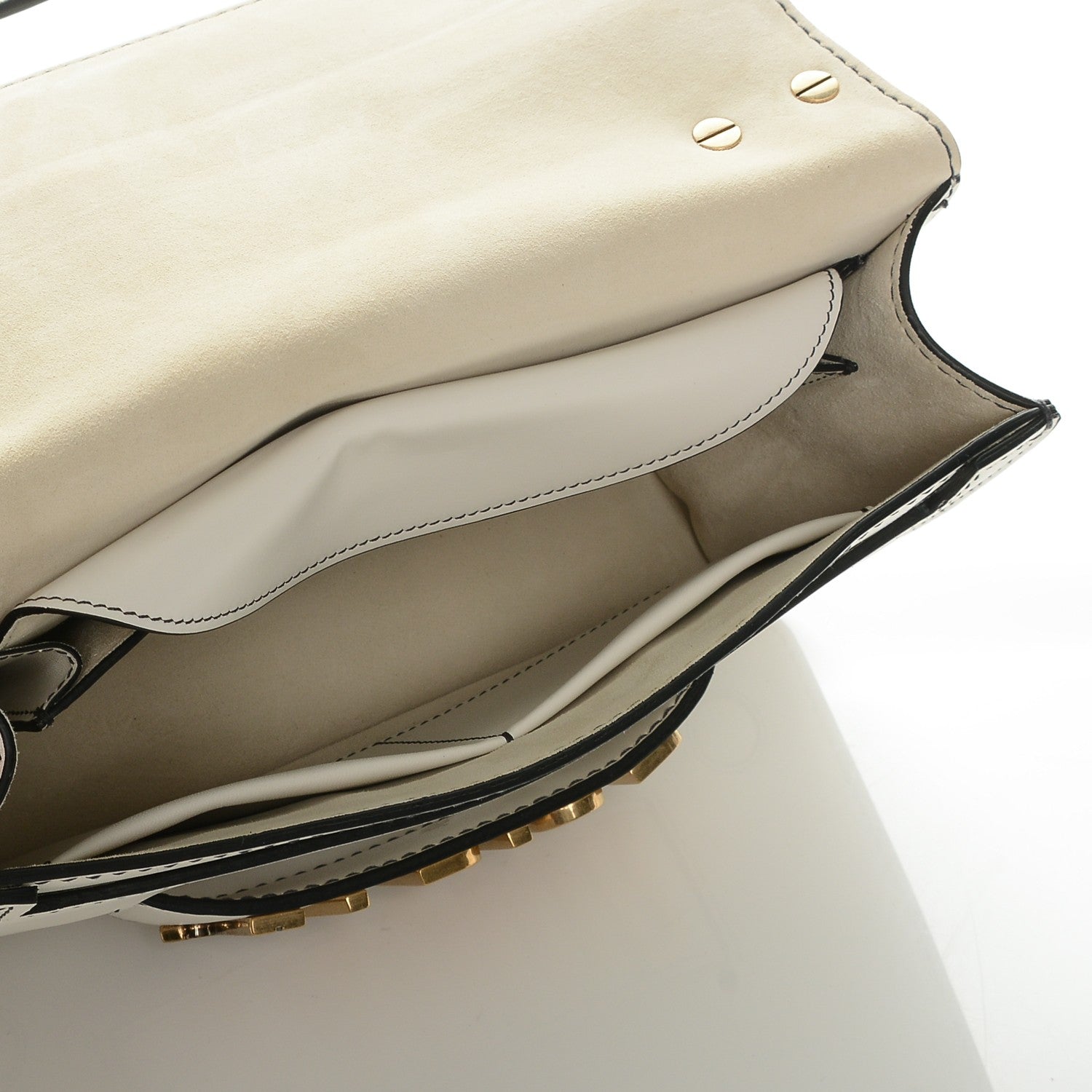 Christian Dior Calfskin J'Adior Chain Flap Bag Off White 6 of 7