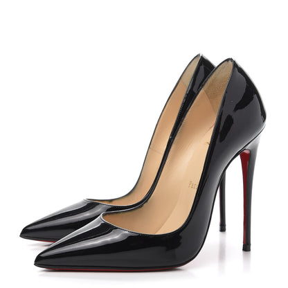 Christian Louboutin Patent So Kate 120 Pumps 36 Black 3 of 7