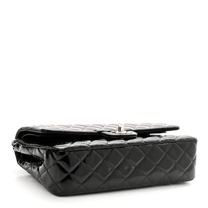 Chanel Patent Quilted Medium Double Flap Black 4 of 10