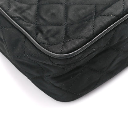 Chanel Satin Quilted Tassel Camera Case Black 11 of 12