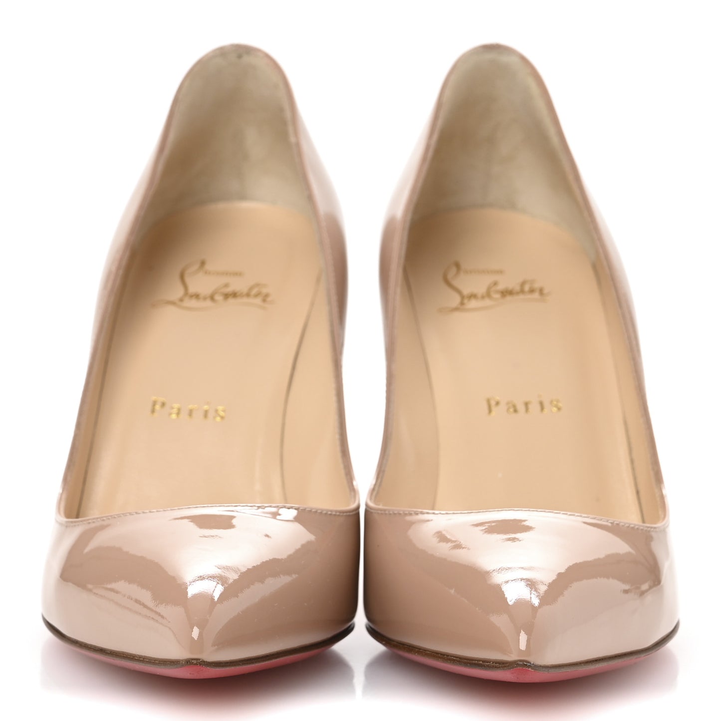 Patent Pigalle Follies 85 Pumps 36.5 Nude