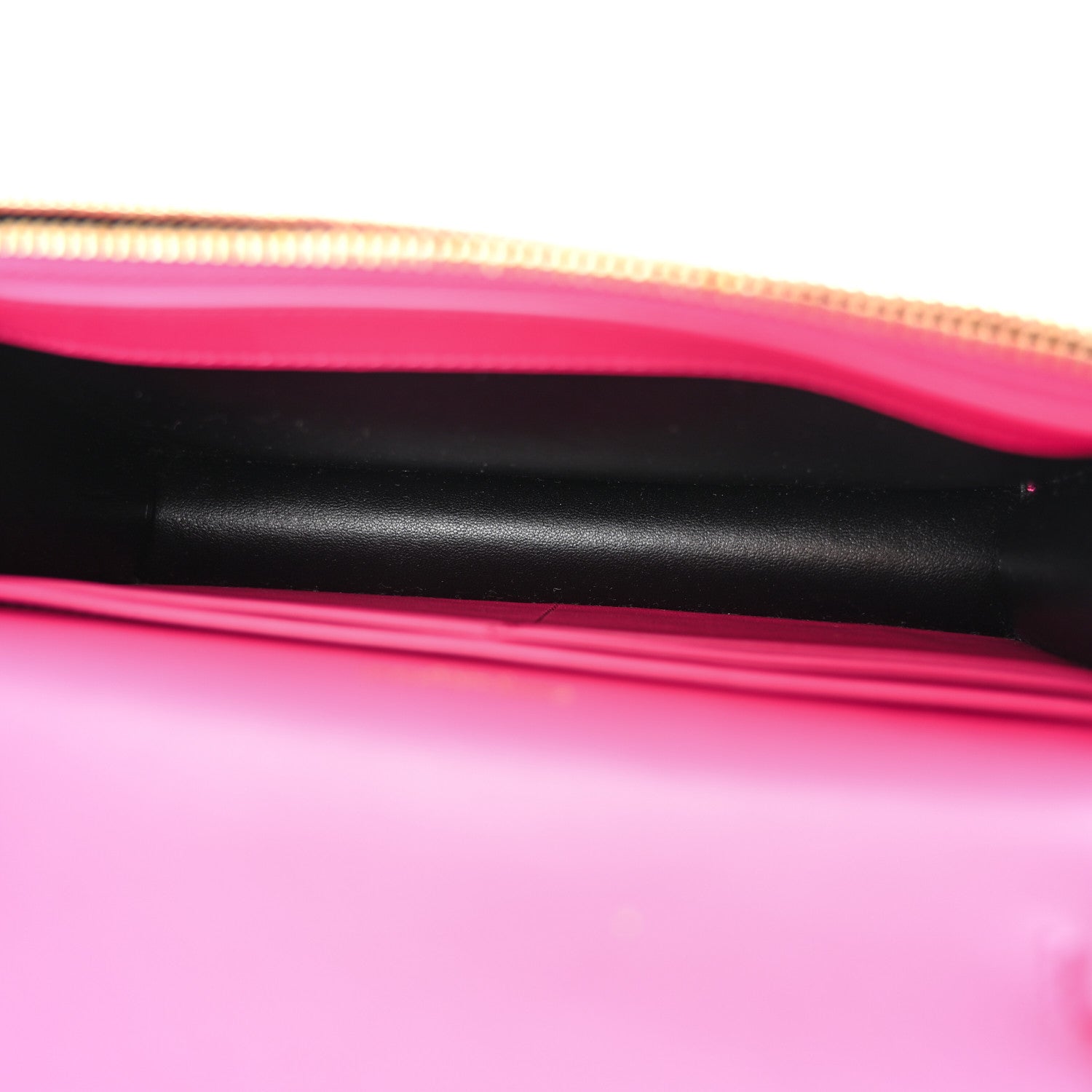 Saint Laurent Satin Woven Monogram Kate Tassel Chain Wallet Guava Pink 5 of 9