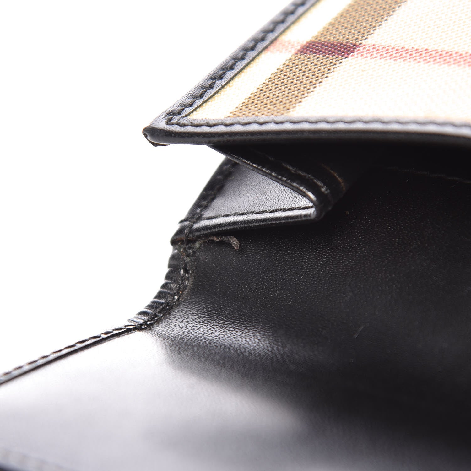 Burberry House Check Compact Wallet Black 7 of 8