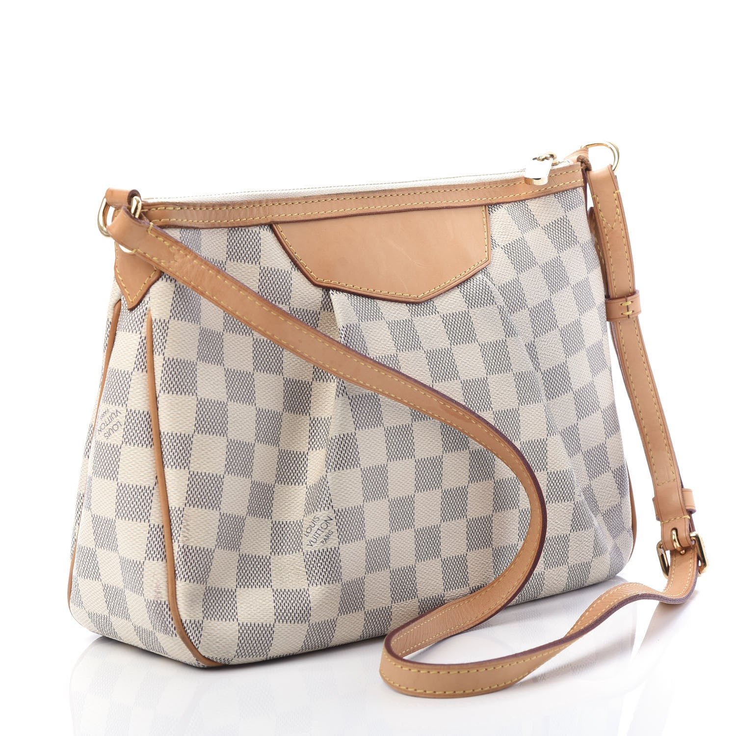 Louis Vuitton Damier Azur Siracusa PM 3 of 10