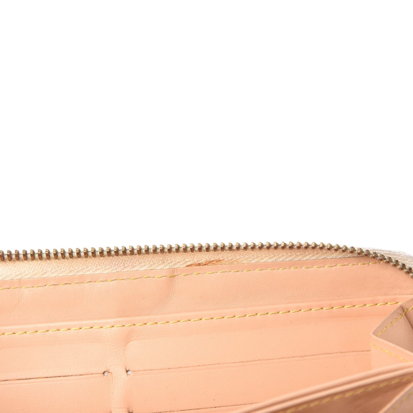 Monogram Multicolor Zippy Wallet White