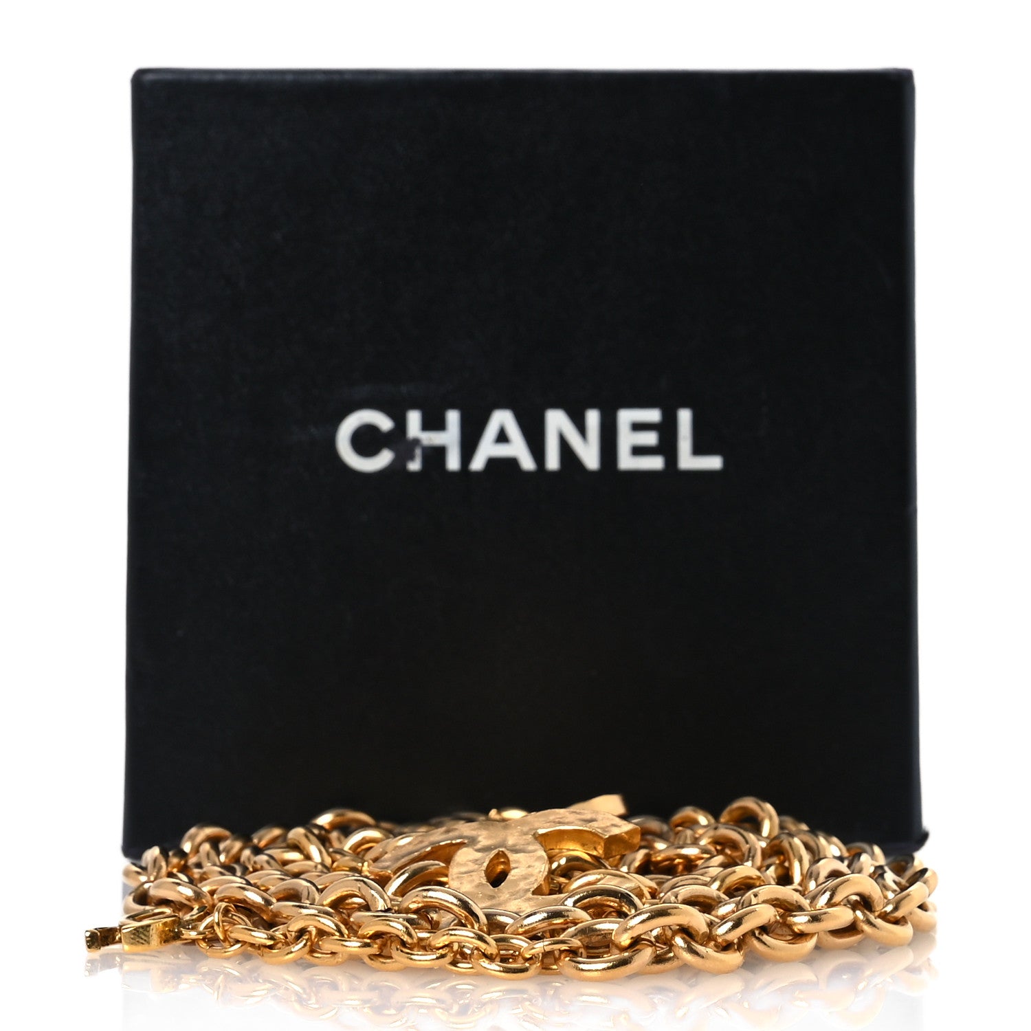 Chanel Metal Chain CC Belt Gold 5 of 5