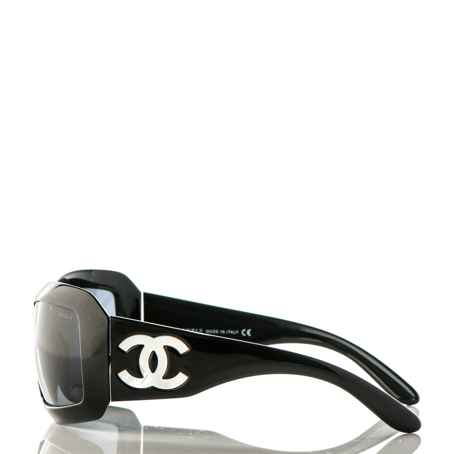 Chanel Mother of Pearl CC Sunglasses 5076-H Black 3 of 6