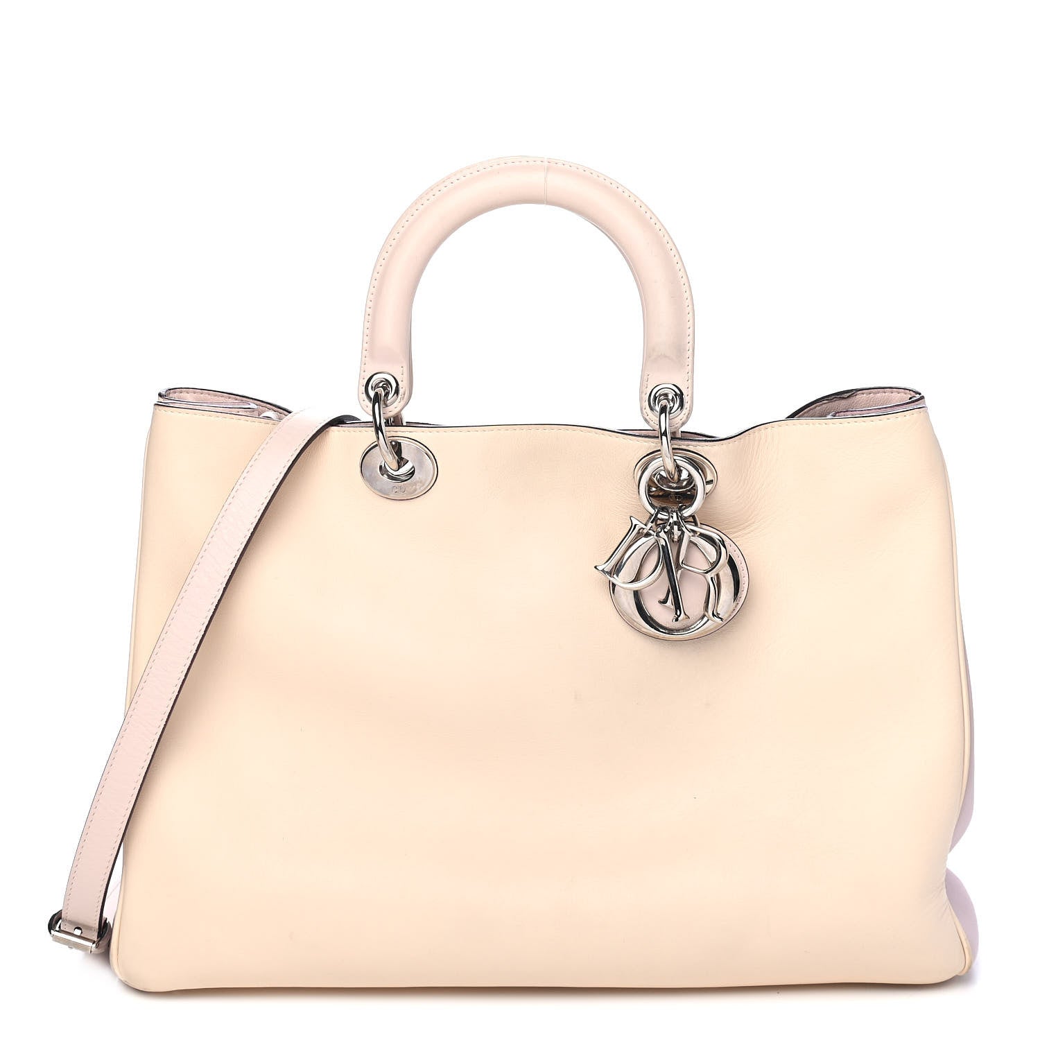 Christian Dior Smooth Calfskin Large Diorissimo Tote 2 of 11