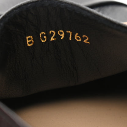 Chanel Lambskin Shiny Calfskin CC Espadrilles 35 Black Beige 9 of 9