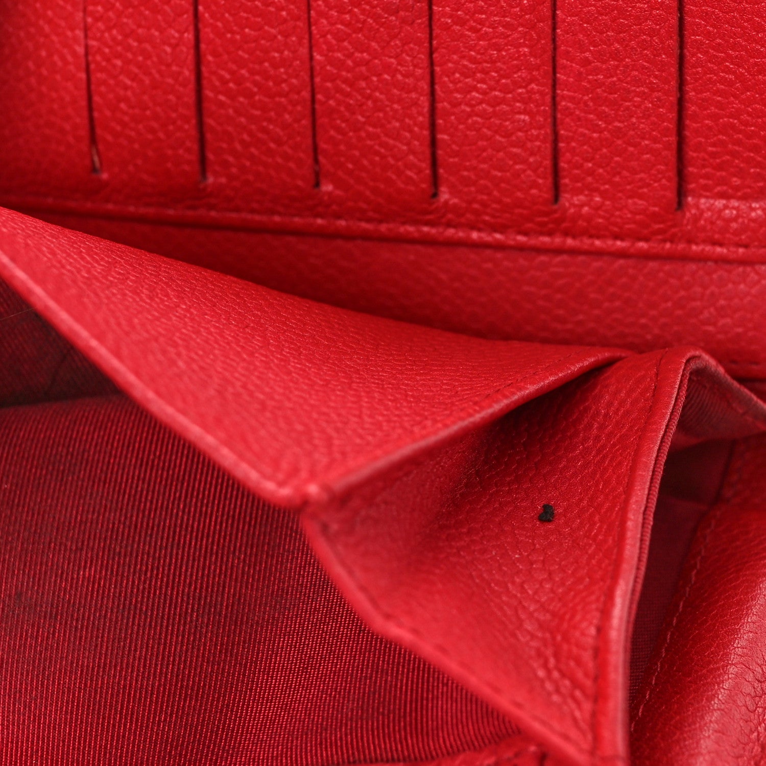 Chanel Caviar Quilted Large Flap Wallet Red 20 of 21