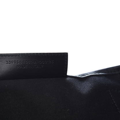Balenciaga Cotton Canvas Calfskin M Navy Cabas Natural Black 11 of 13