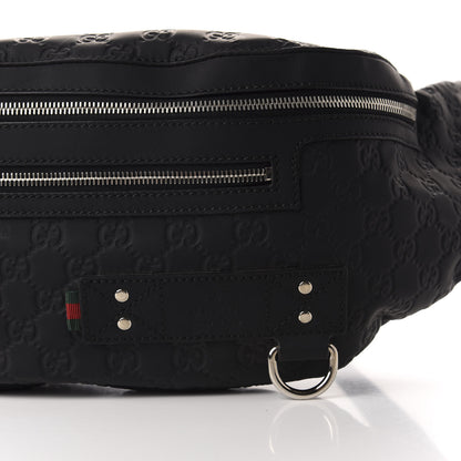Gucci Guccissima Web Belt Bag Black 7 of 11