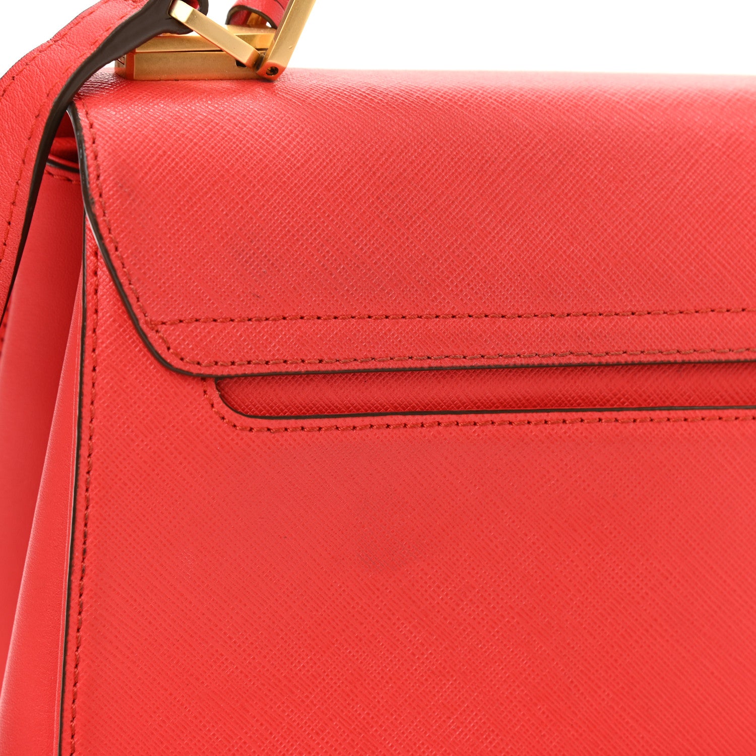 MCM Saffiano Top Handle Crossbody 11 of 12