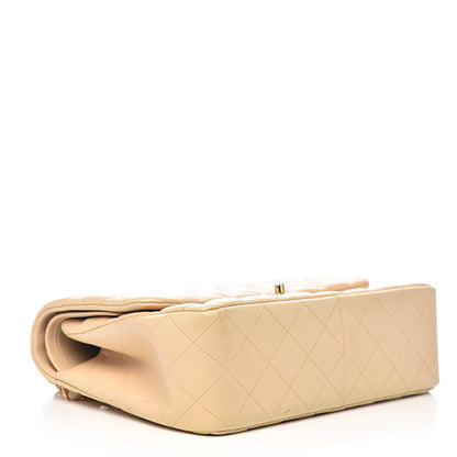 Chanel Lambskin Quilted Jumbo Double Flap Beige Clair 4 of 12