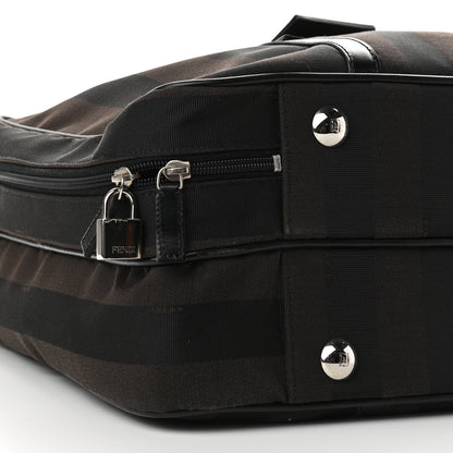 Fendi Pequin Briefcase Tobacco 8 of 11