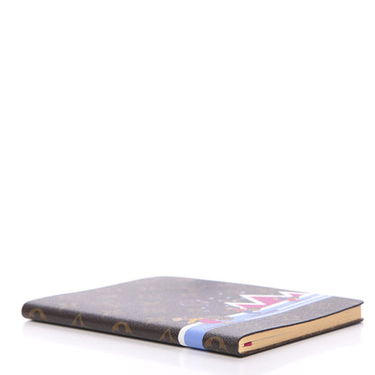 Louis Vuitton Monogram 2018 Christmas Animation Clemence Notebook MM 3 of 6