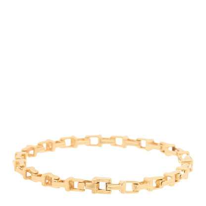 Tiffany 18K Yellow Gold Narrow T Chain Bracelet 2 of 4