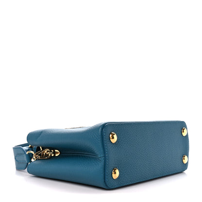 Louis Vuitton Taurillon Snakeskin Capucines BB Mallard 4 of 9