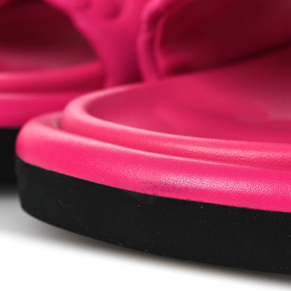 Louis Vuitton Technical Fabric Embossed Monogram Pool Pillow Comfort Mules 37 Fuchsia 12 of 12