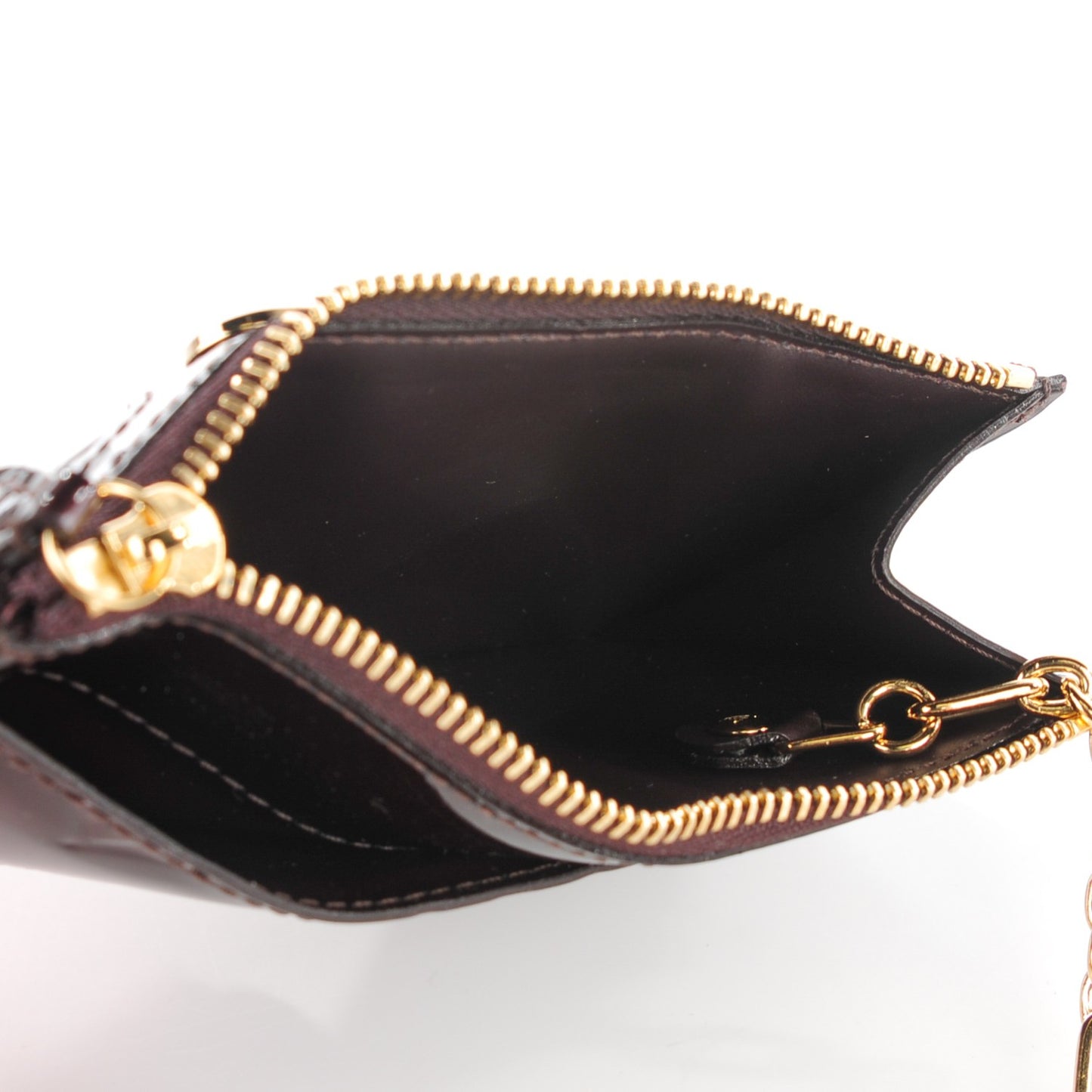 Vernis Key Pouch Amarante