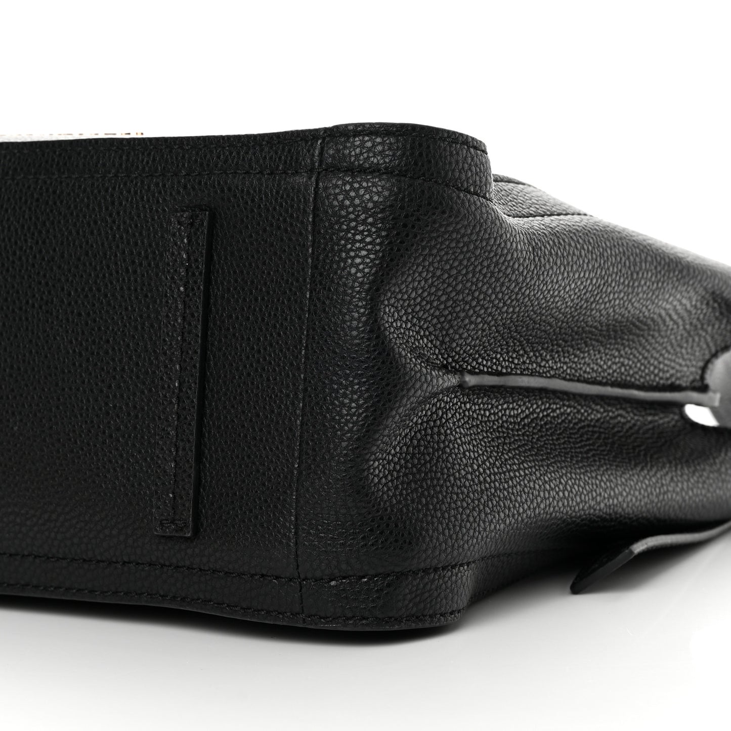 Grained Calfskin The Director Tote Black