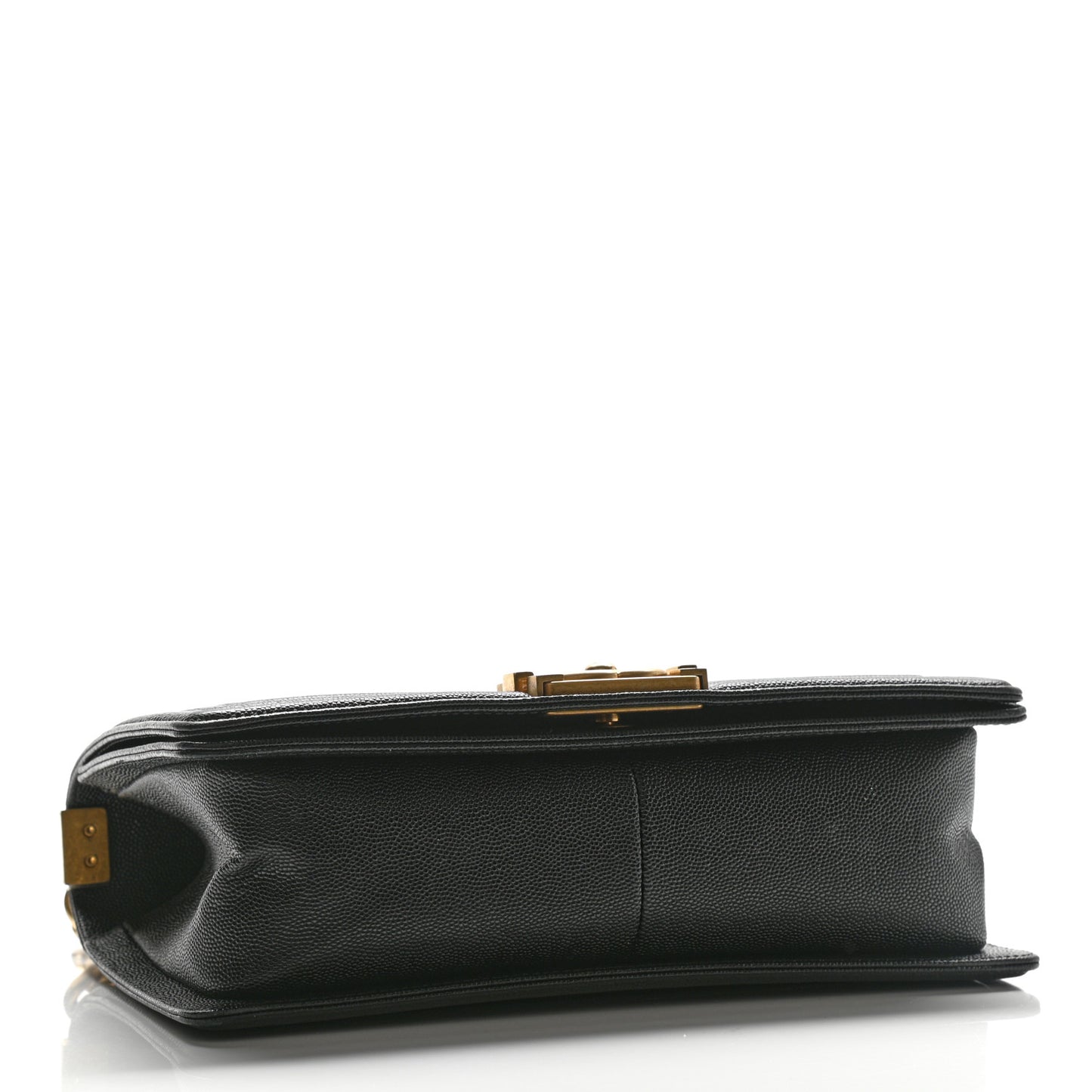 Caviar Quilted Medium Boy Flap Black