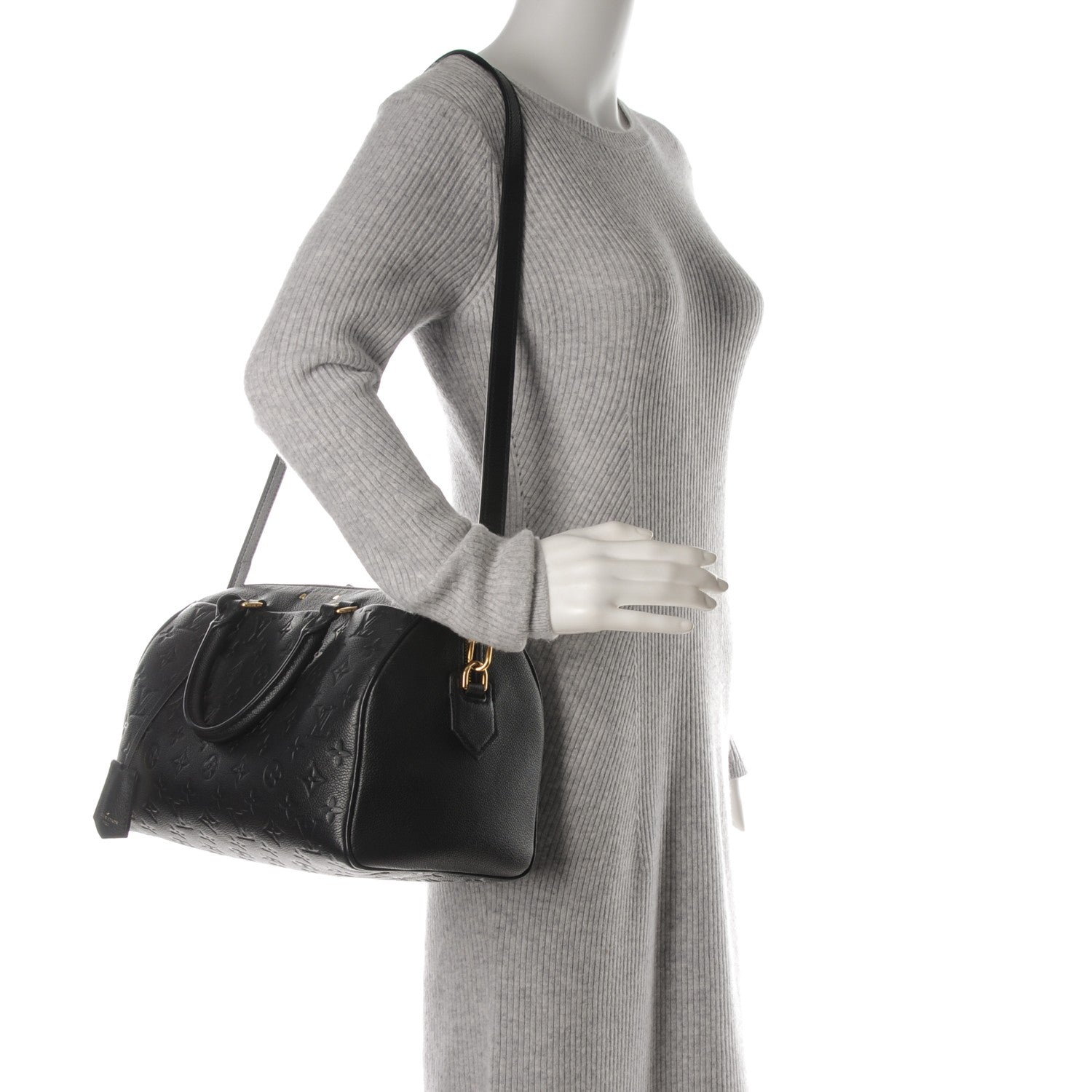 Louis Vuitton Empreinte Speedy Bandouliere 30 NM Black 2 of 7