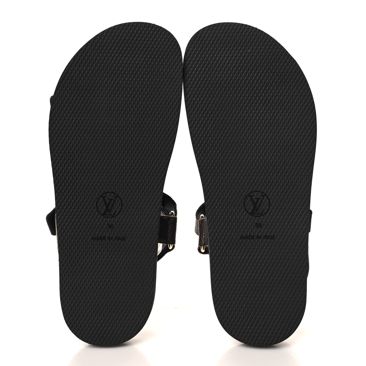 Louis Vuitton Monogram LV Sunset Comfort Flat Sandals 38 Cacao Brown 6 of 9