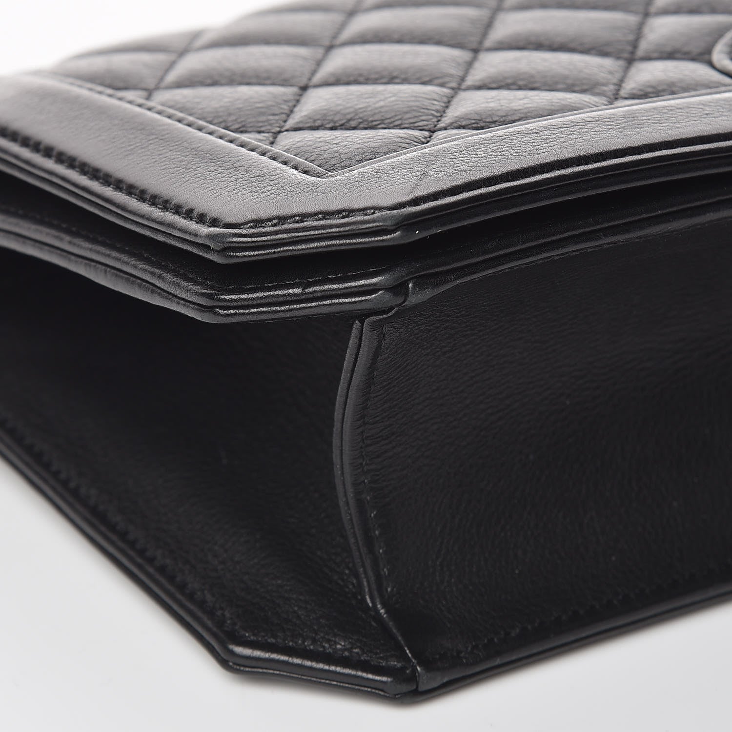 Chanel Grained Calfskin Quilted Medium Flap Black 8 of 10