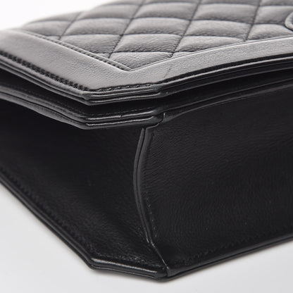 Chanel Grained Calfskin Quilted Medium Flap Black 8 of 10