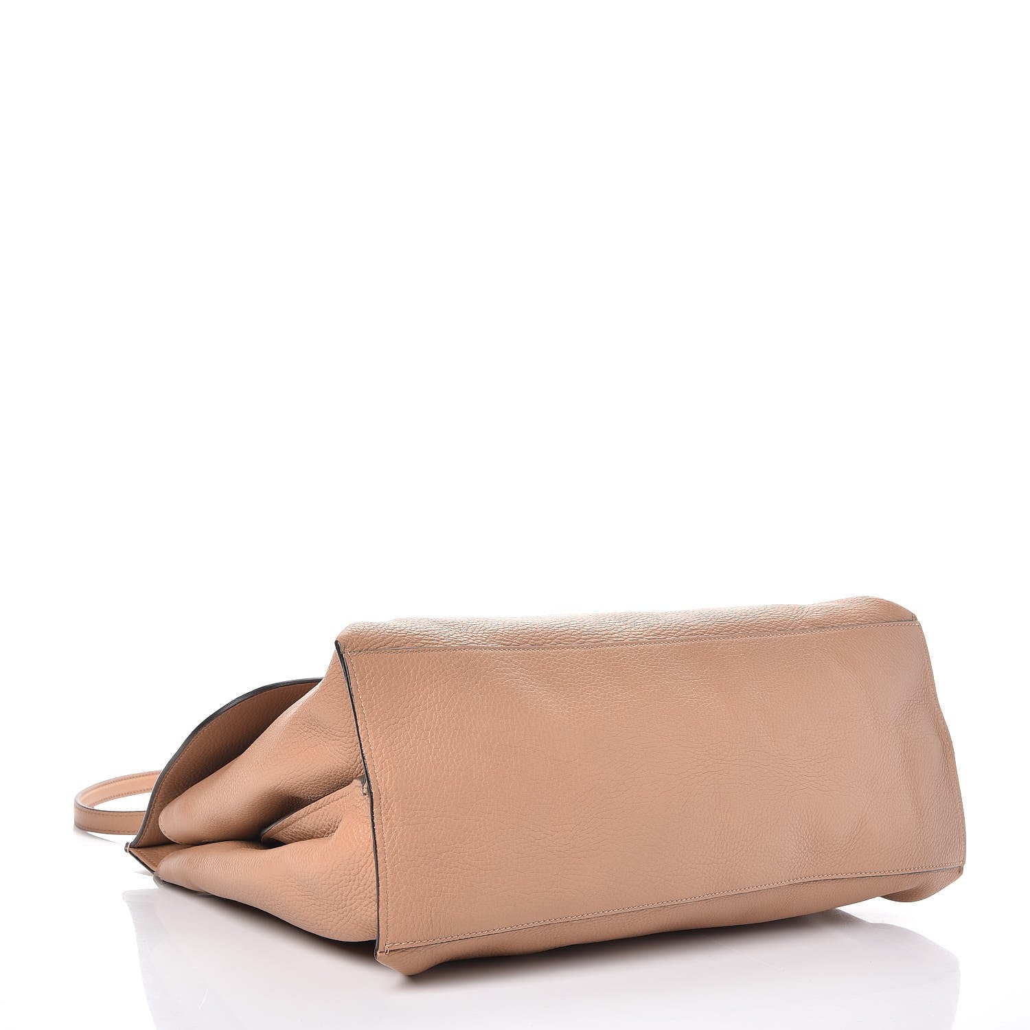 Gucci Cellarius Calfskin Large Bamboo Daily Top Handle Bag Camelia 4 of 6